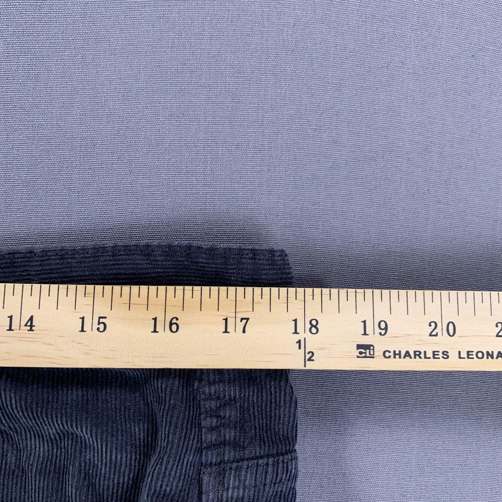 Calvin Klein Jeans Pants Men (36) 34x30 Gray Corduroy 5-Pocket Straight Stretch - Picture 13 of 16